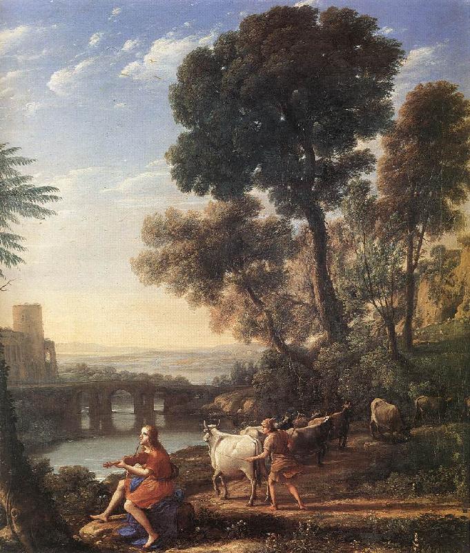  Landscape with Apollo Guarding the Herds of Admetus dsf